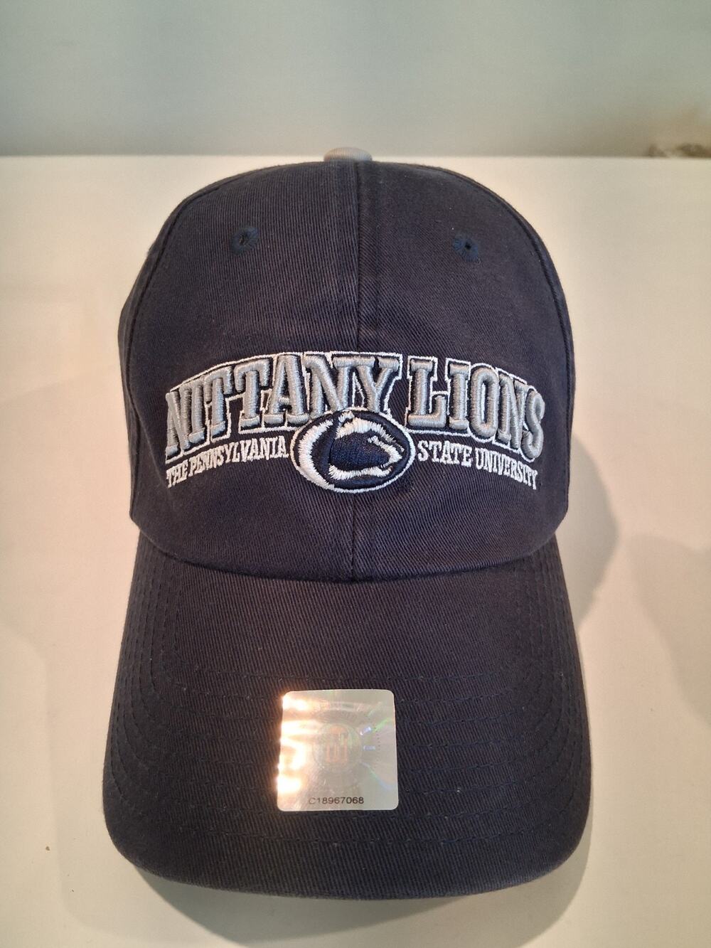 Penn State Nittany Lions Hat Top of the World Navy Blue Adjustable Slouch Cap...